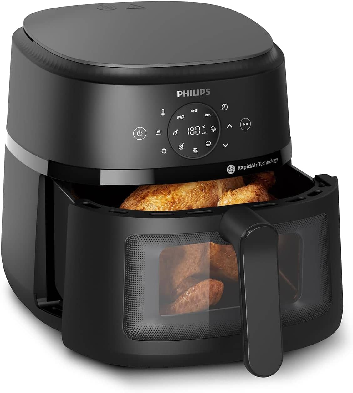 Photo du produit Airfryer familial cuisson sans huile fenêtre Philips