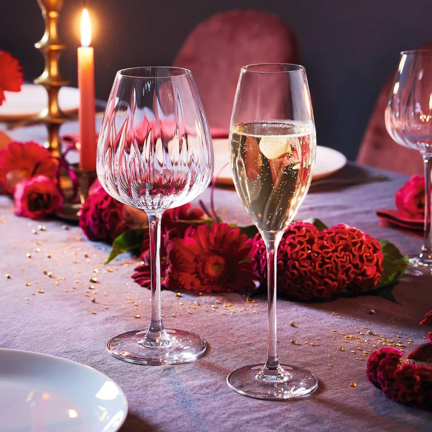 Illustration de la catégorie Flûtes à champagne