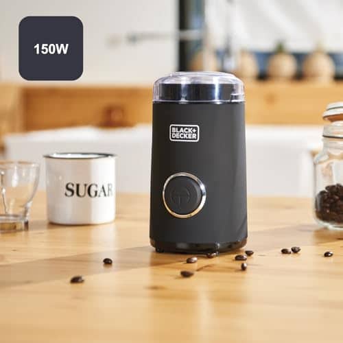 Vue detaillee 1 du produit Moulin à café électrique broyage fin BLACK+DECKER