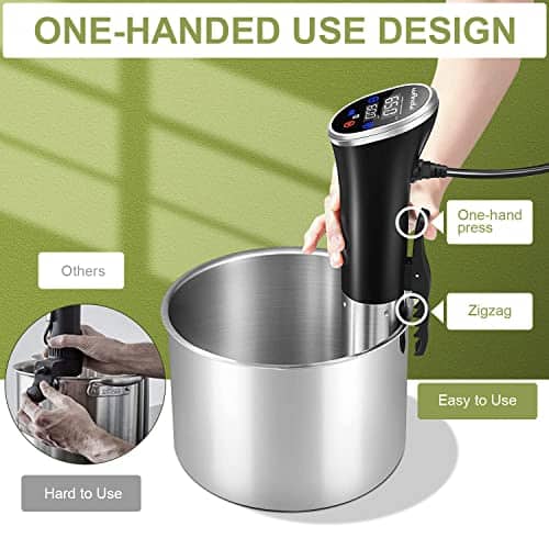 Vue detaillee 2 du produit Cuiseur sous vide pour petite cuisine silencieux Wancle
