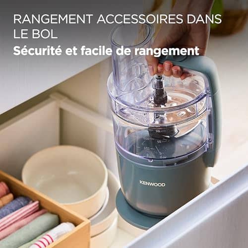 Vue detaillee 2 du produit Processeur alimentaire compact gain de place Kenwood