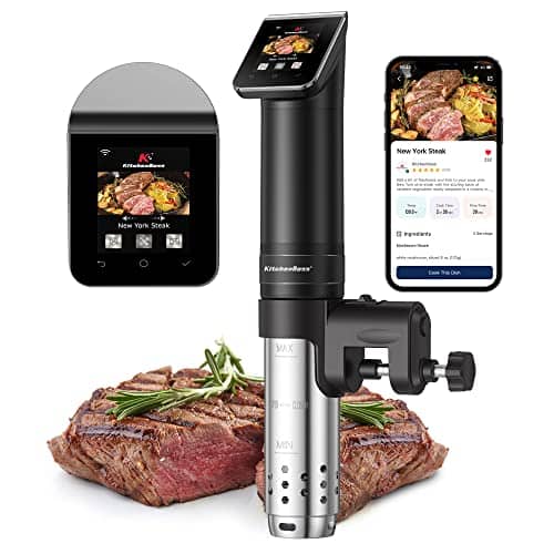 Photo principale du produit Thermoplongeur sous vide wifi précision KitchenBoss