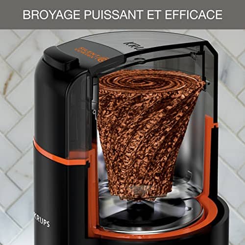 Vue detaillee 2 du produit Moulin à café électrique broyeur silencieux KRUPS