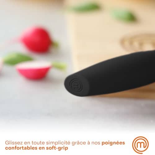 Vue detaillee 2 du produit Ensemble couteaux MasterChef 3 pièces pro