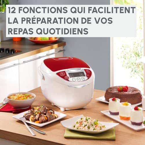 Vue detaillee 2 du produit Moulinex multicuiseur 12 fonctions pratique Moulinex