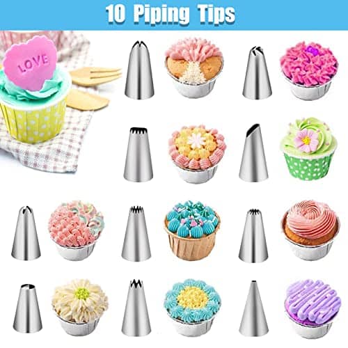 Vue detaillee 1 du produit Poche à douille pâtisserie complète pour réussir Nifogo